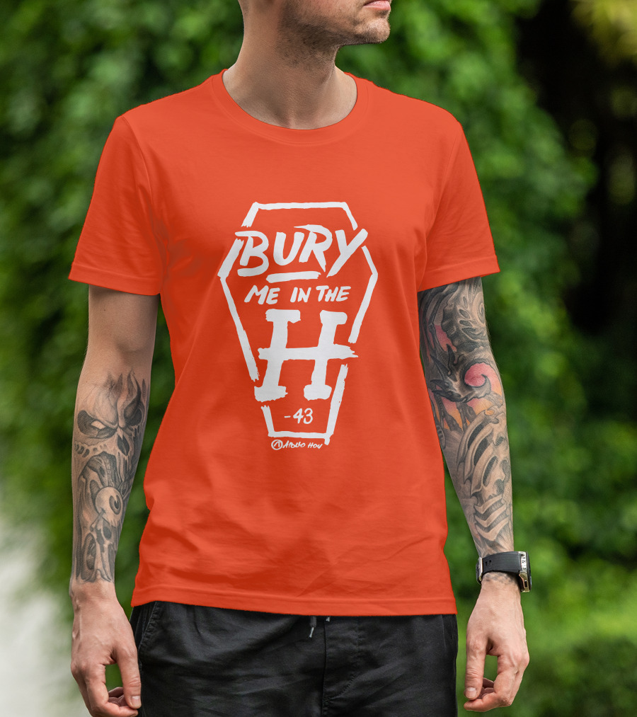 Bury Me In The H Coffin 43 Apollohou Apollo Media T-Shirt
