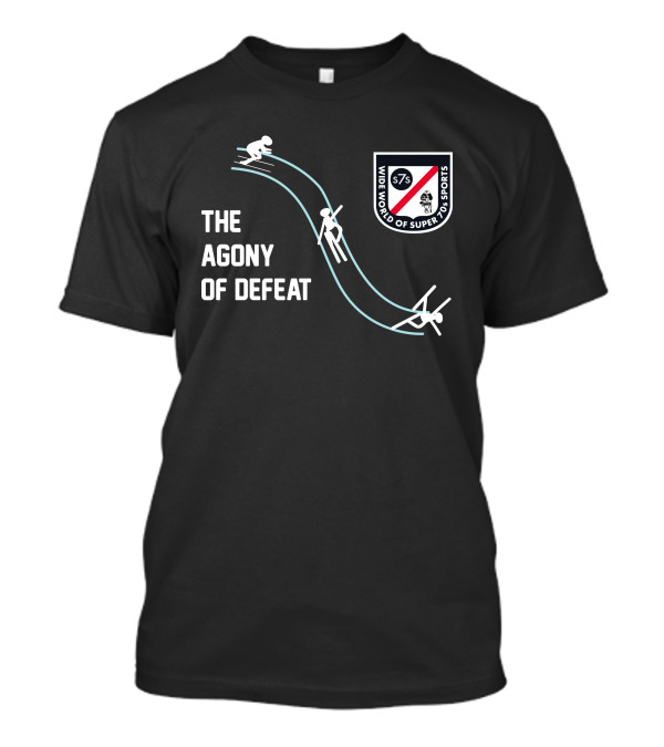 The Agony Of Defeat Wide World Of Super 7s Sports Ski Jump T-Shirt