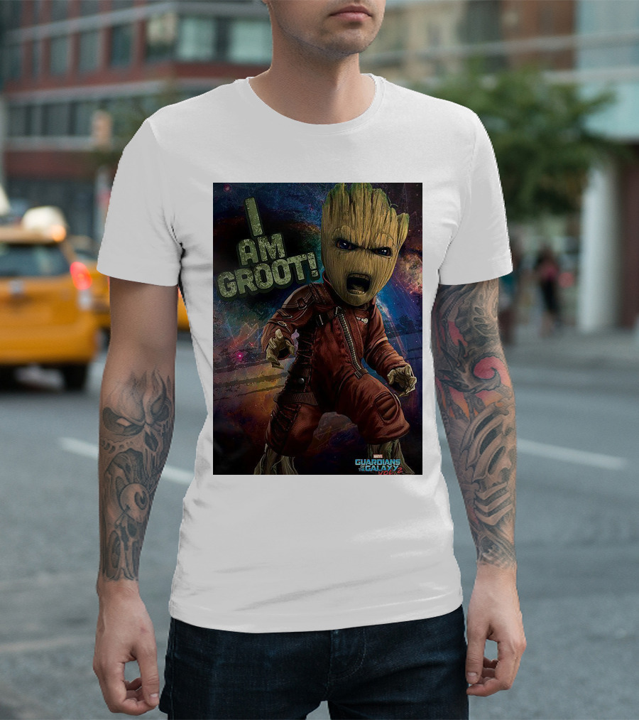 I Am Groot Guardians of the Galaxy Vol. 2 T-Shirt