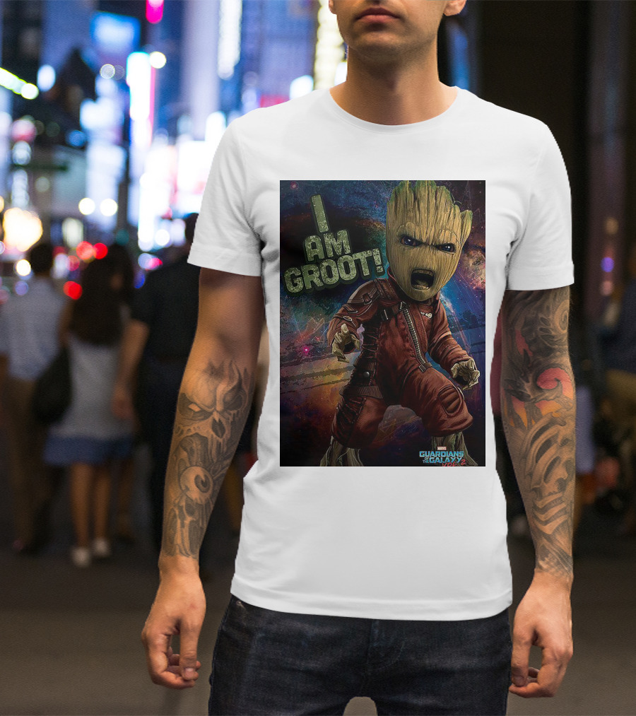 I Am Groot Guardians Of The Galaxy Vol. 2 T-Shirt