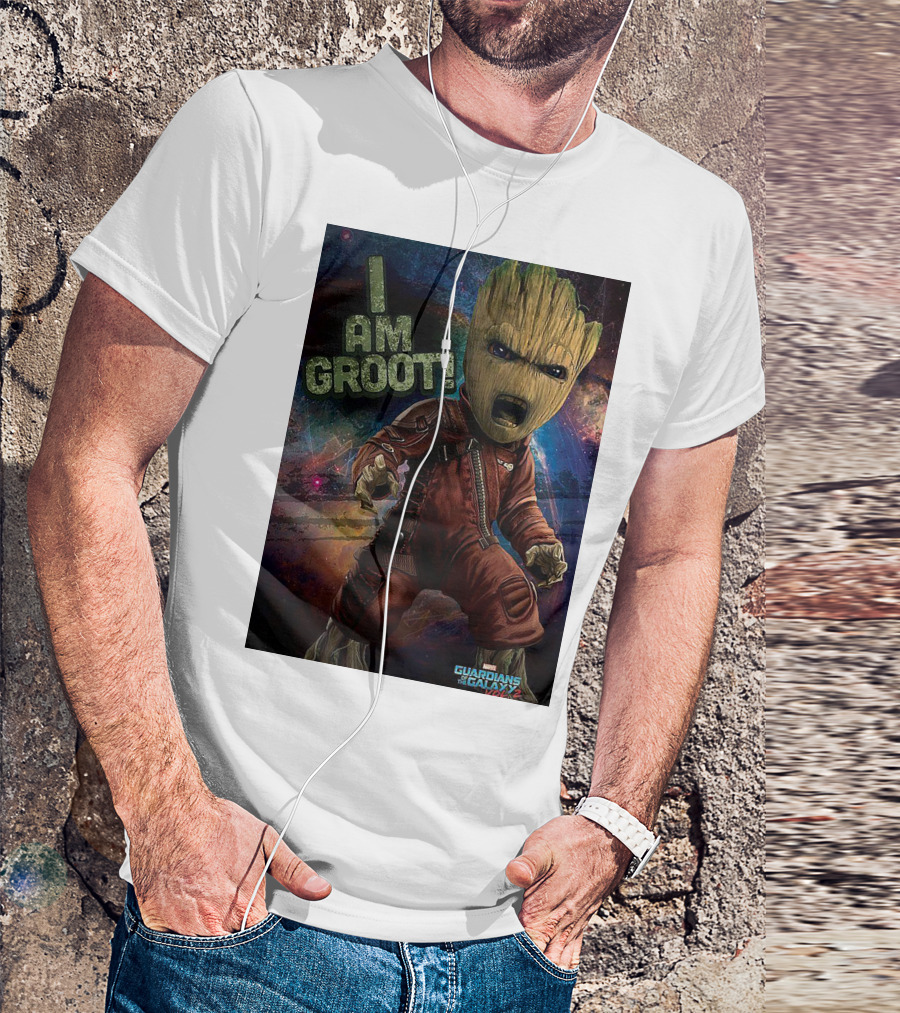 I Am Groot Guardians Of The Galaxy Vol. 2 T-Shirt