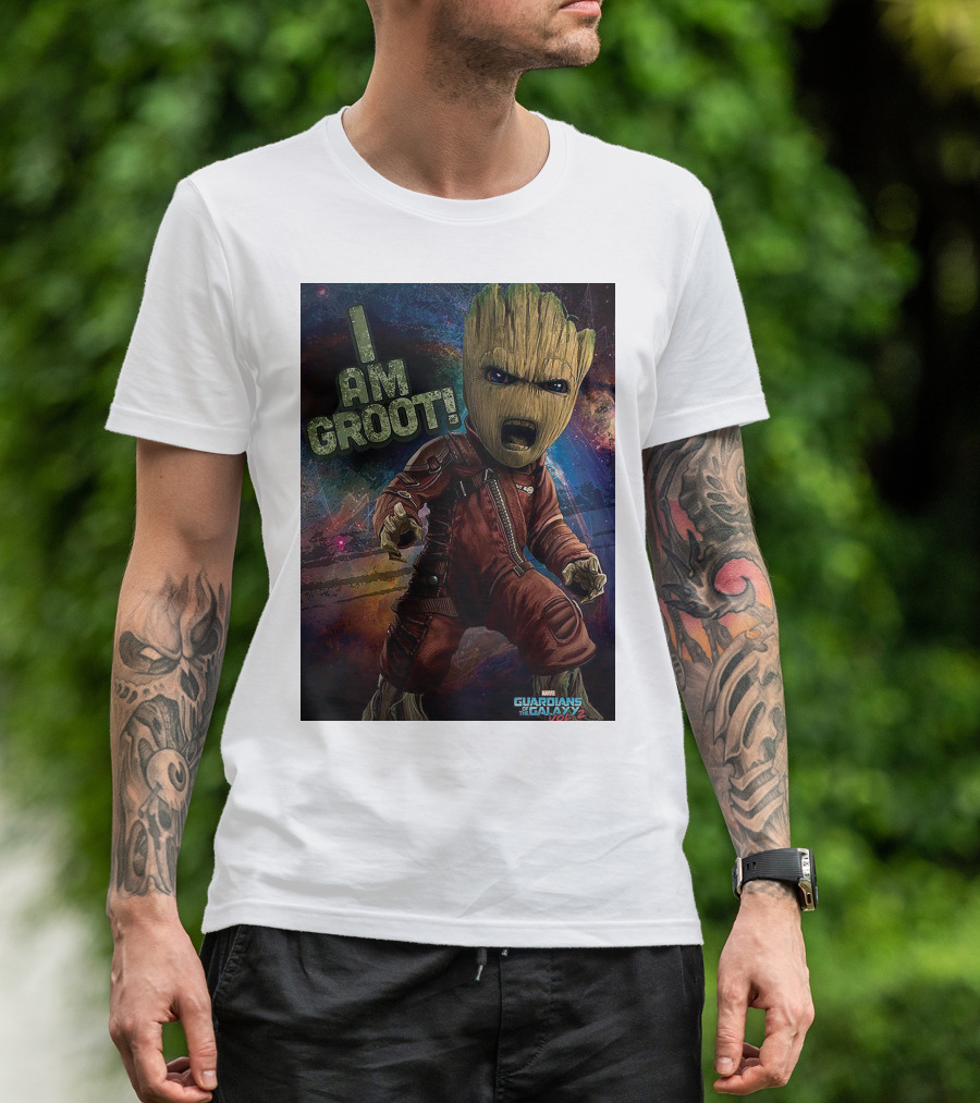 I Am Groot Guardians Of The Galaxy Vol. 2 T-Shirt