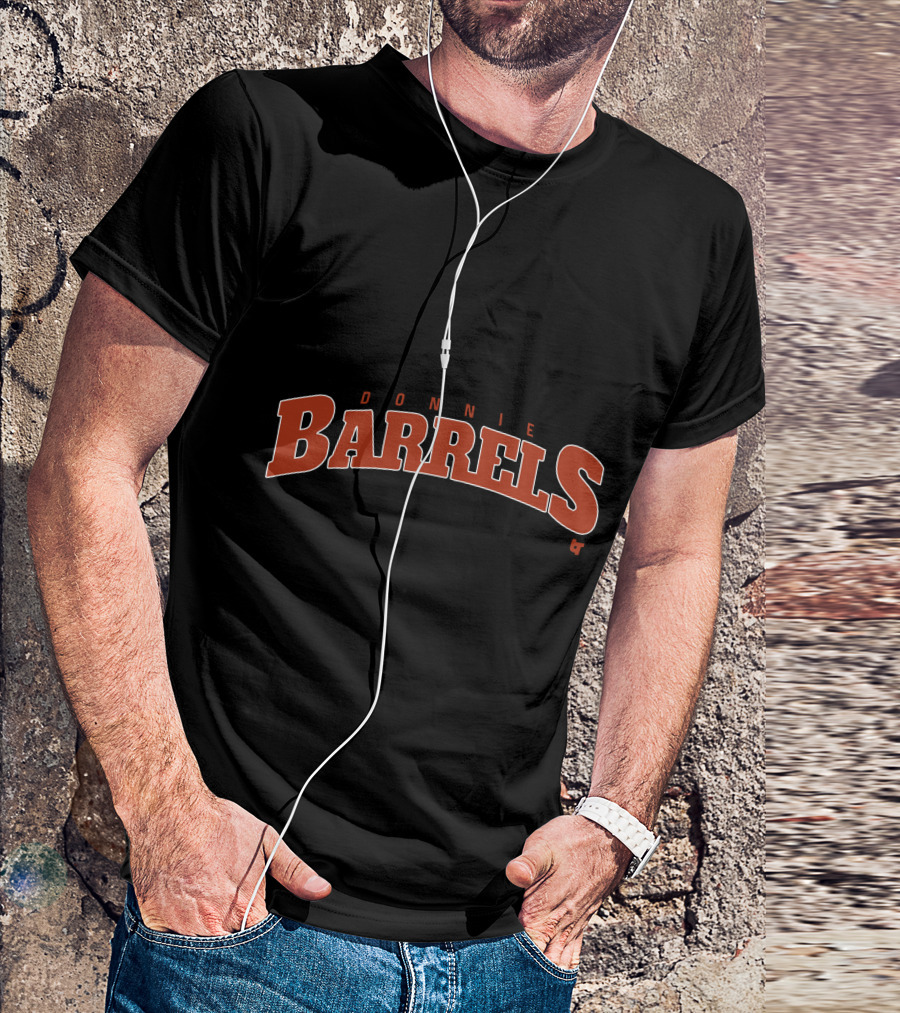 Donnie Barrels Baseball Inspired T-Shirt