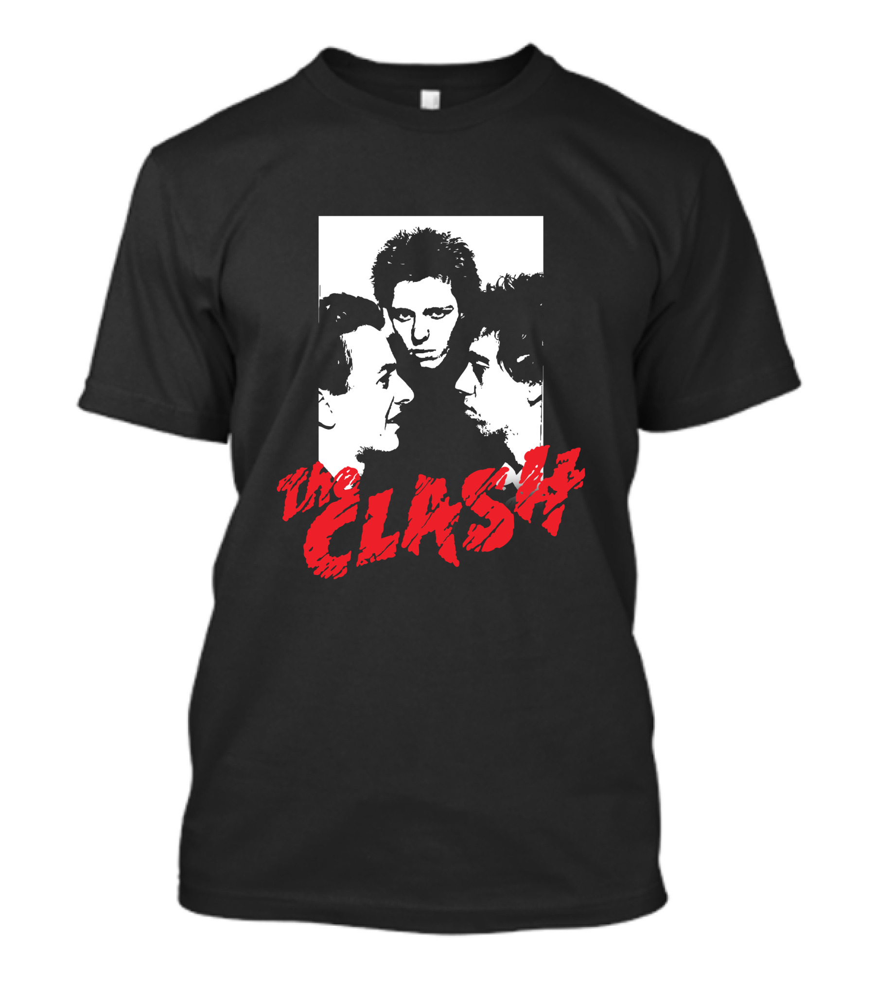 The Clash Band Portrait T-Shirt