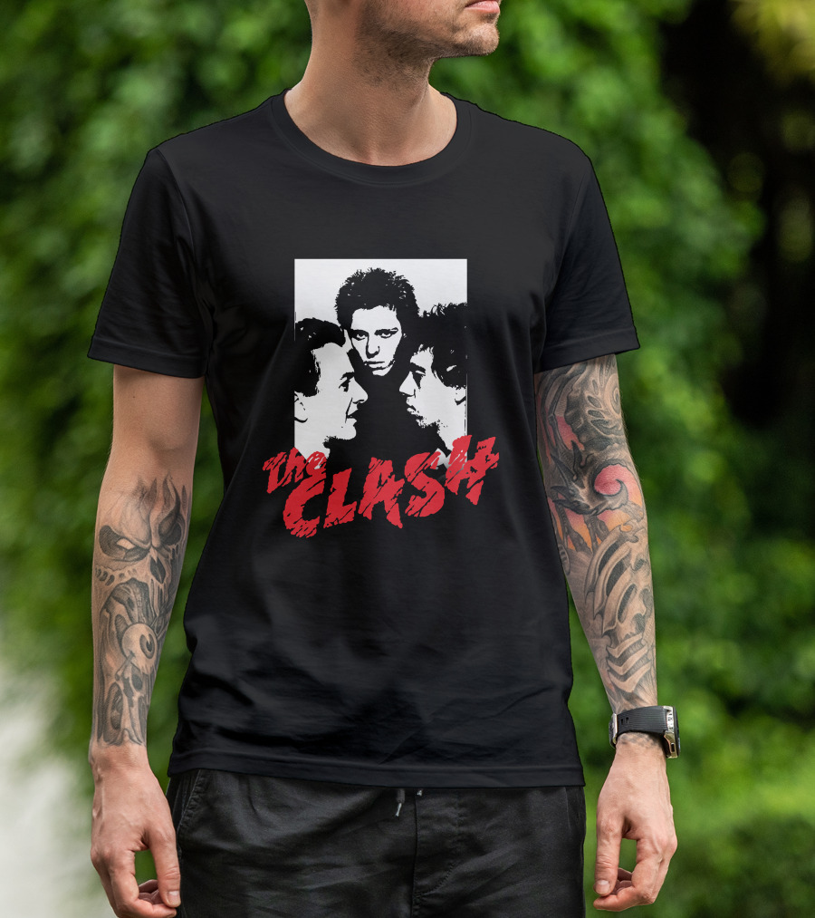 The Clash Band Portrait T-Shirt