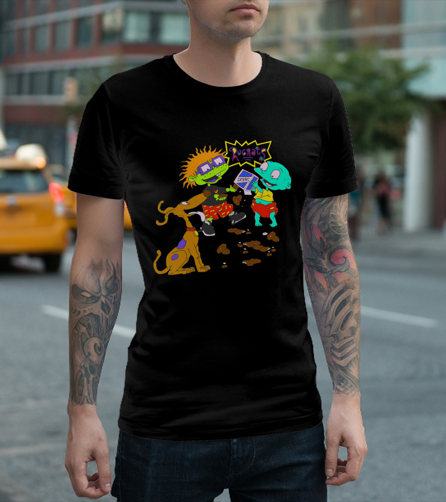 Rugrats Chuckie Tommy Reptar Cereal Adventure T-Shirt