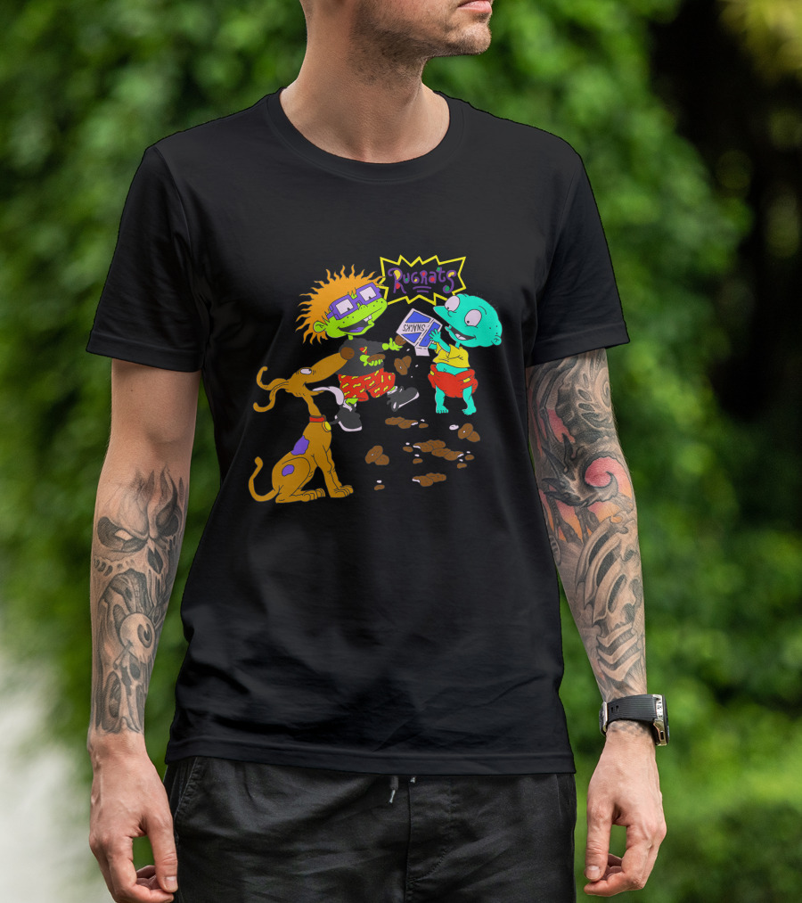 Rugrats Chuckie Tommy Reptar Cereal Adventure T-Shirt