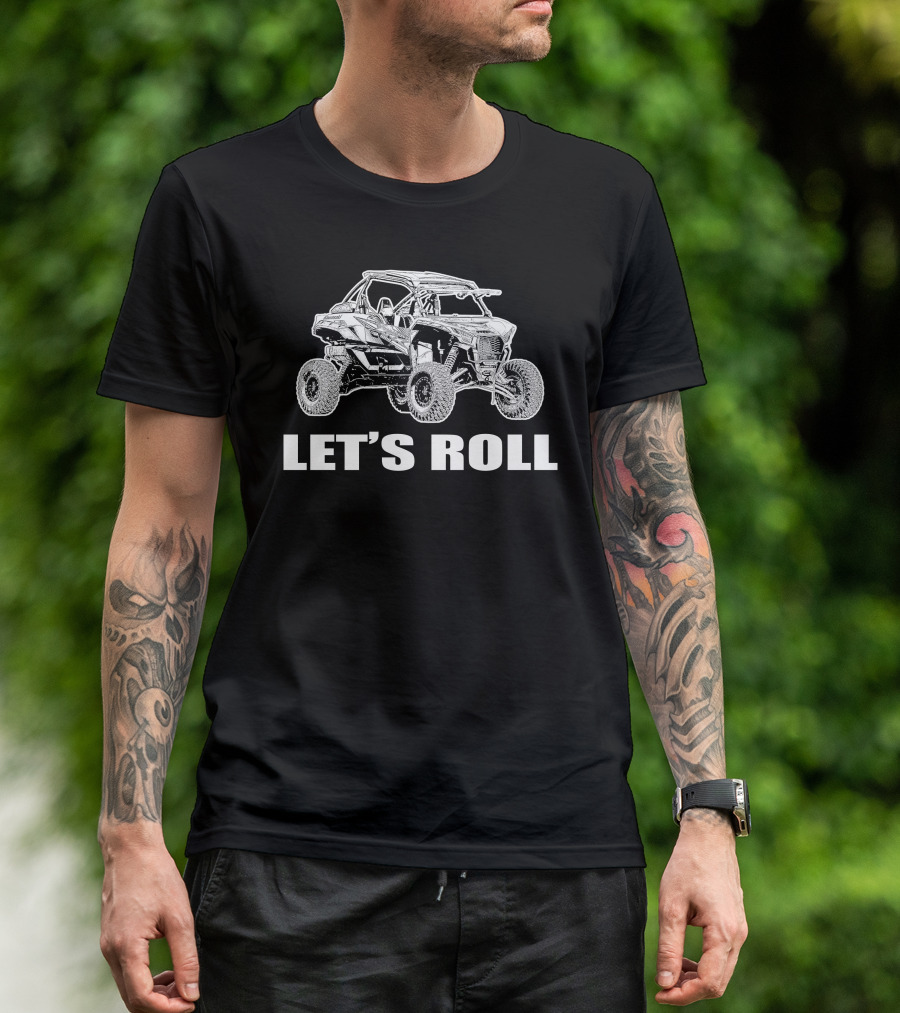 Kawasaki Teryx Krx 1000 Let's Roll Adventure Off-Road Vehicle T-Shirt