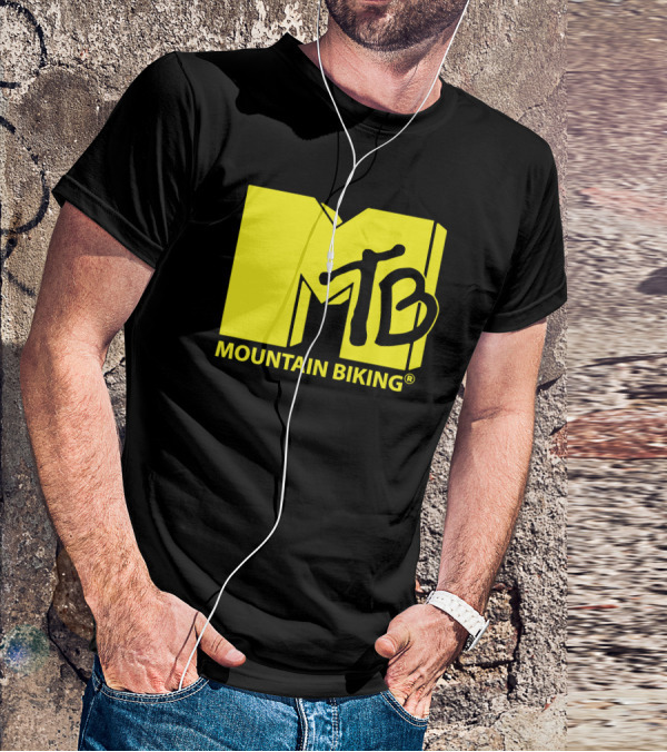 MTB Mountain Biking T-Shirt