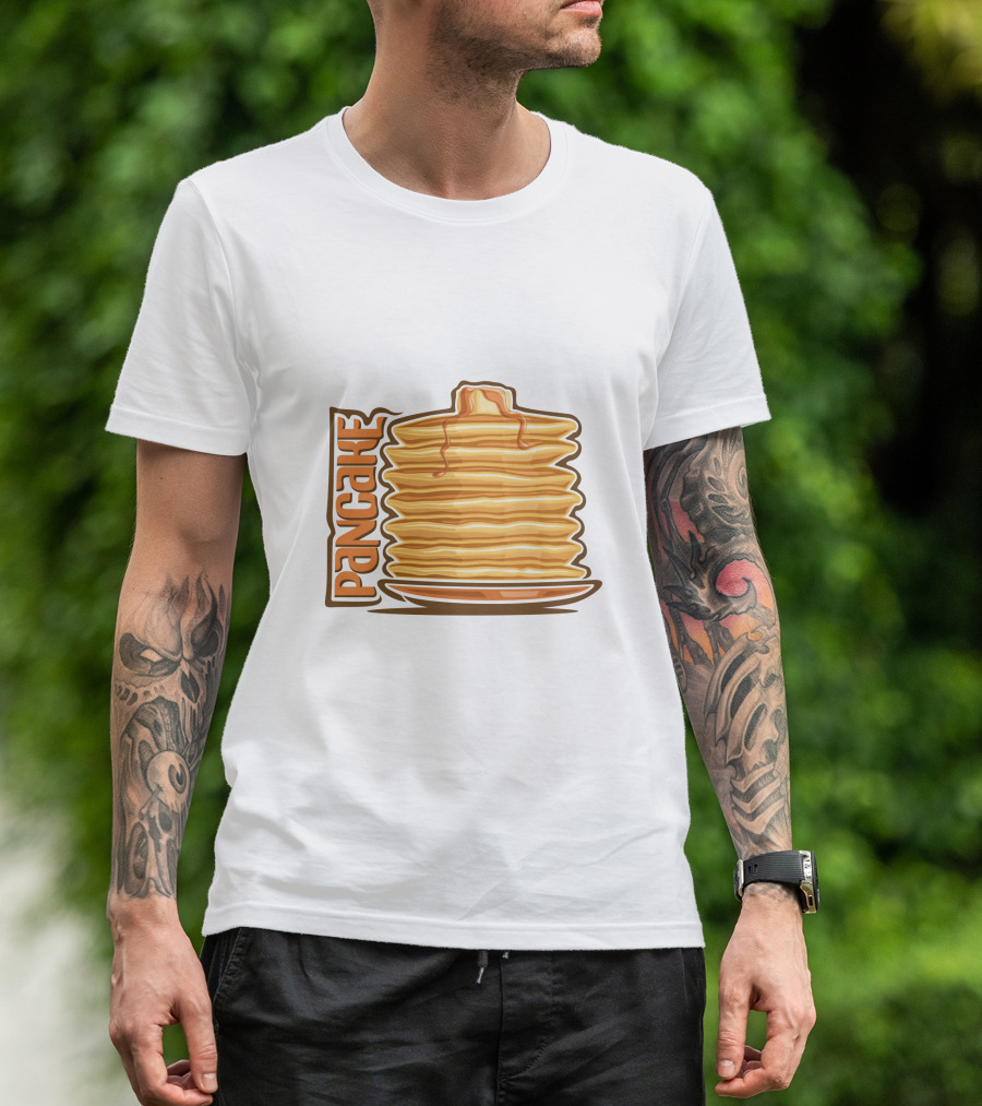 PANCAKE STACK WITH SYRUP T-Shirt