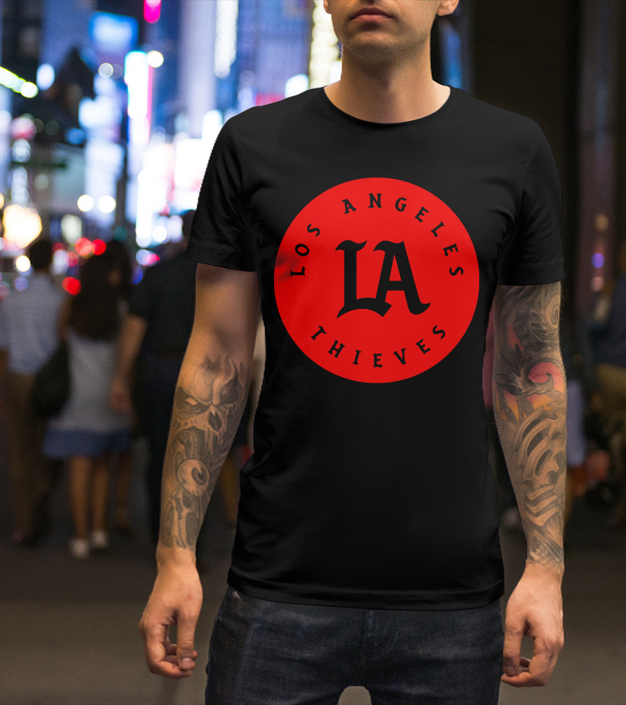 Los Angeles Thieves LA Signature Red Fill T-Shirt