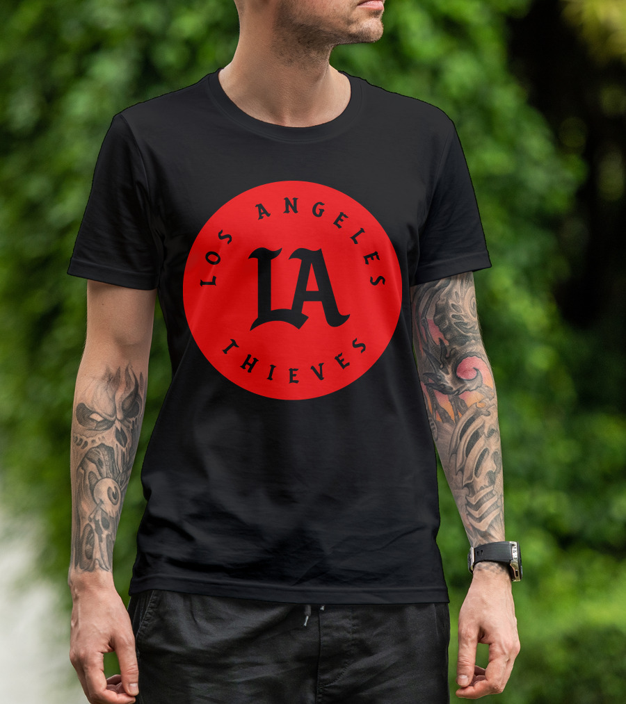 Los Angeles Thieves LA Signature Red Fill T-Shirt