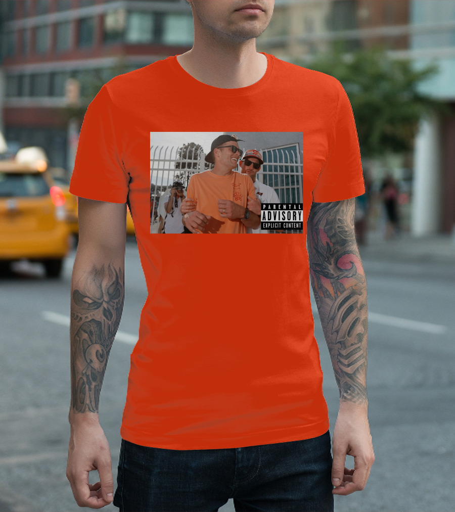 Parental Advisory Tom Brady Drunk Fun T-Shirt