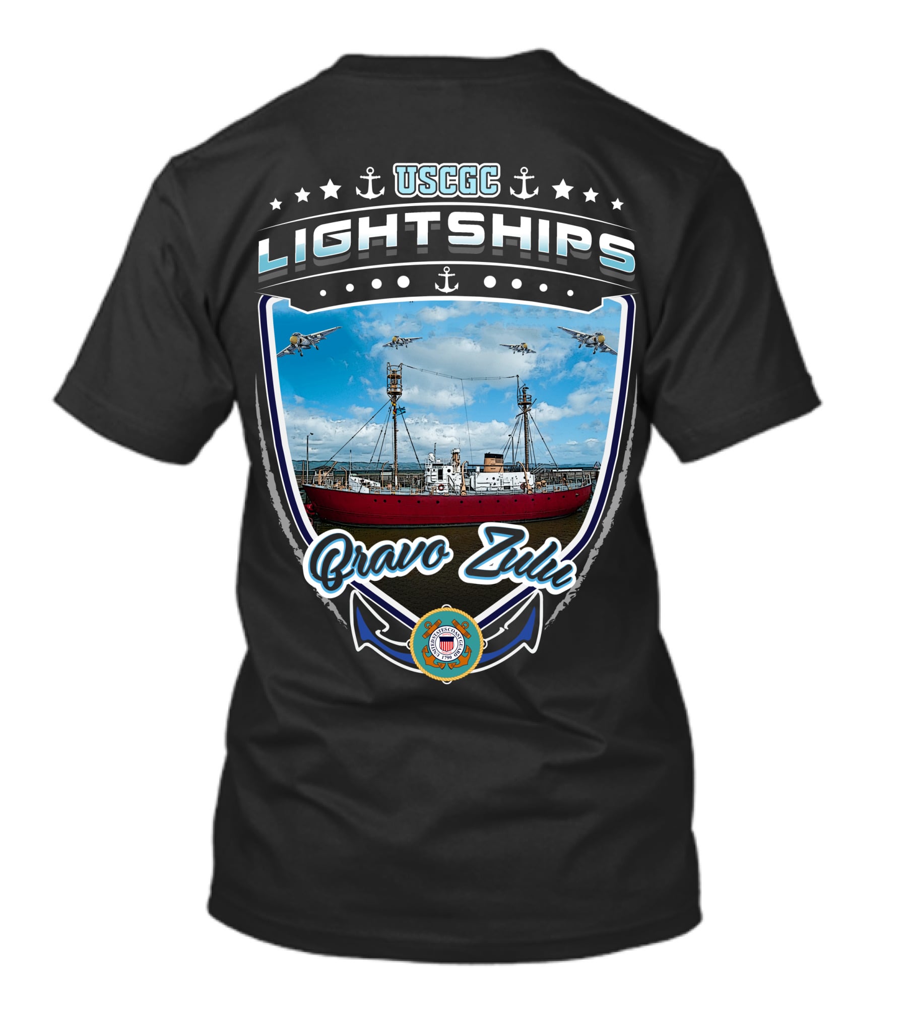 USCGC Lightships Bravo Zulu T-Shirt