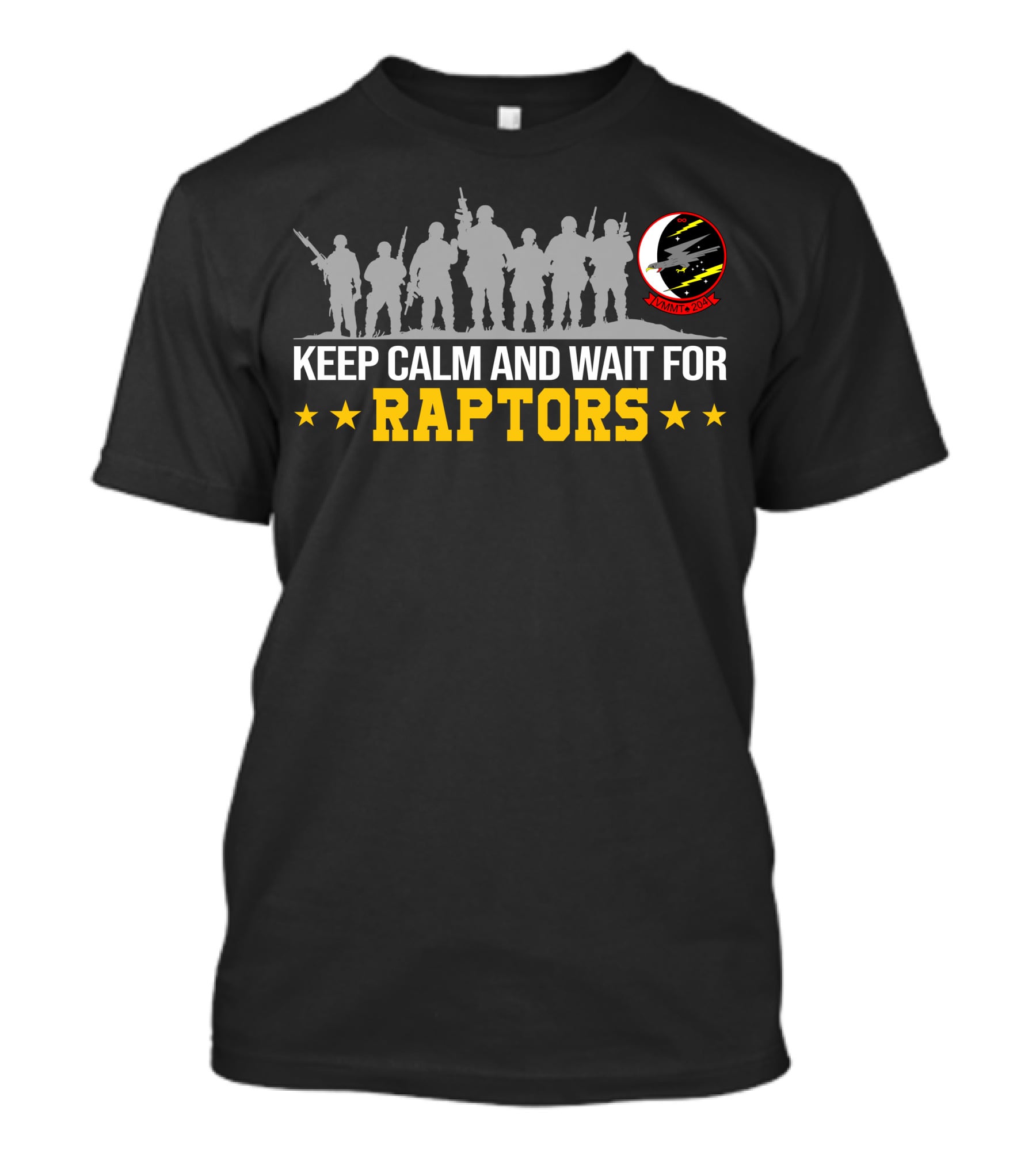 Keep Calm And Wait For Raptors Vmmt-204 T-Shirt