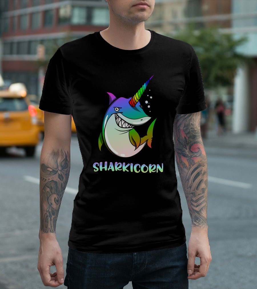 I Cant Keep Calm Sharkicorn Its My Daughters 1st Birthday T-Shirt