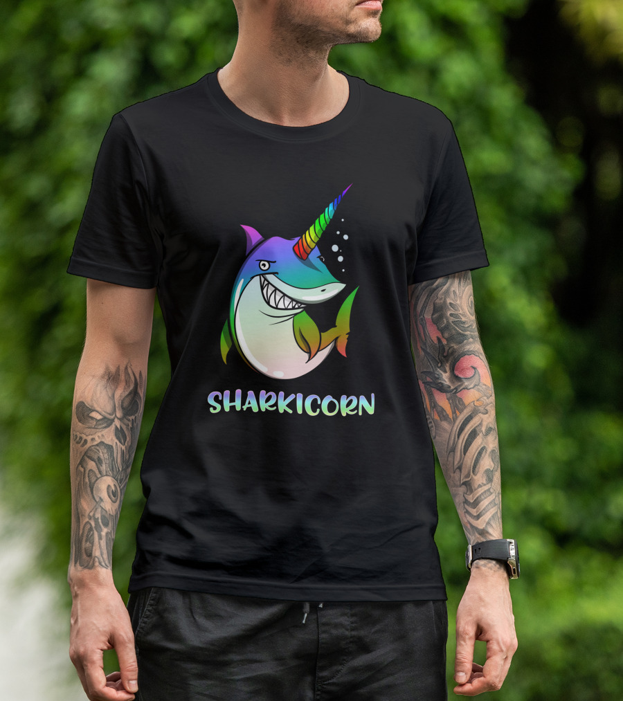 I Cant Keep Calm Sharkicorn Its My Daughters 1st Birthday T-Shirt