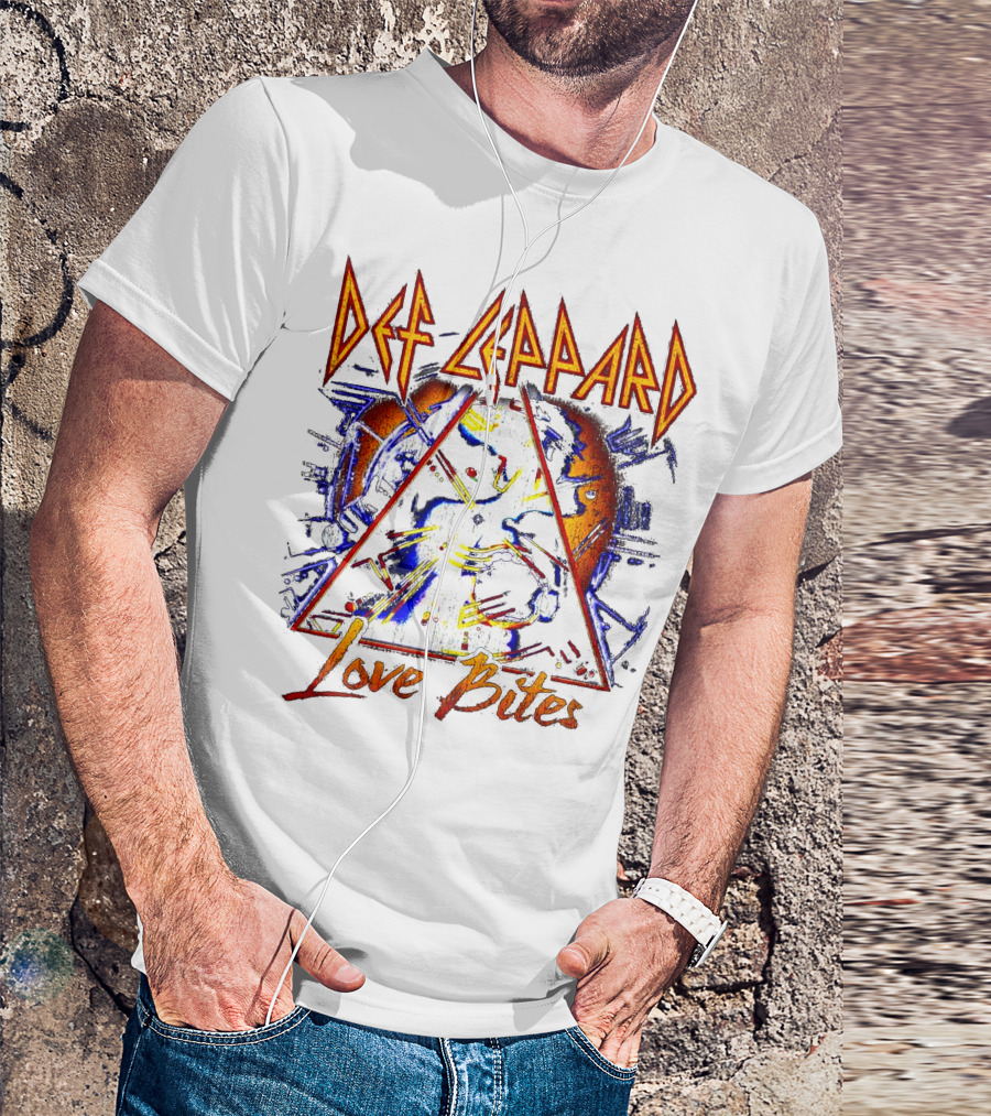 Def Leppard Love Bites Triangle T-Shirt