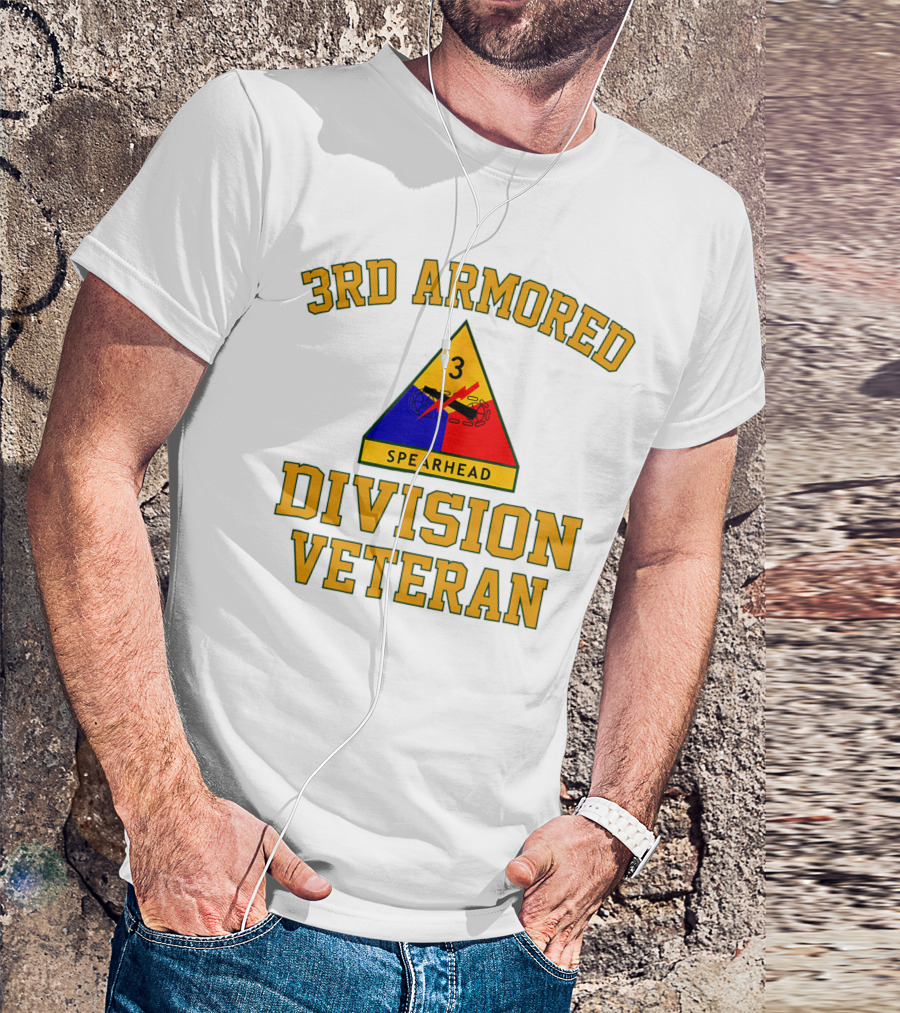 3rd Armored Division Spearhead Veteran T-Shirt