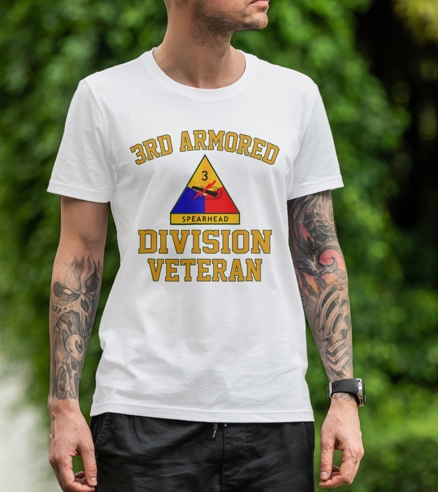 3rd Armored Division Spearhead Veteran T-Shirt