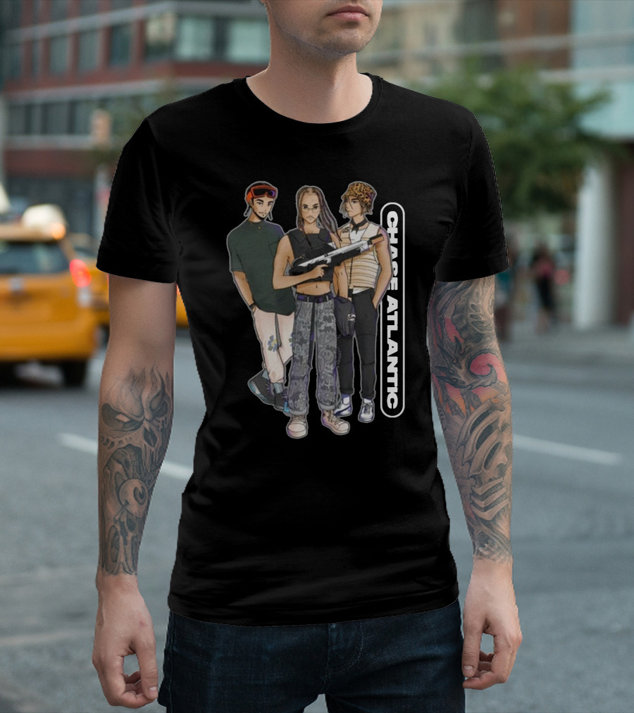 CHASE ATLANTIC STREETWEAR STYLE CHARACTER GROUP T-Shirt