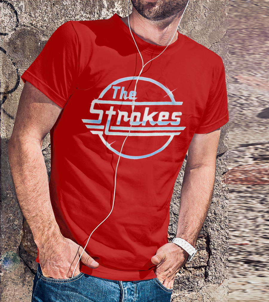 The Strokes Retro Logo Merch T-Shirt