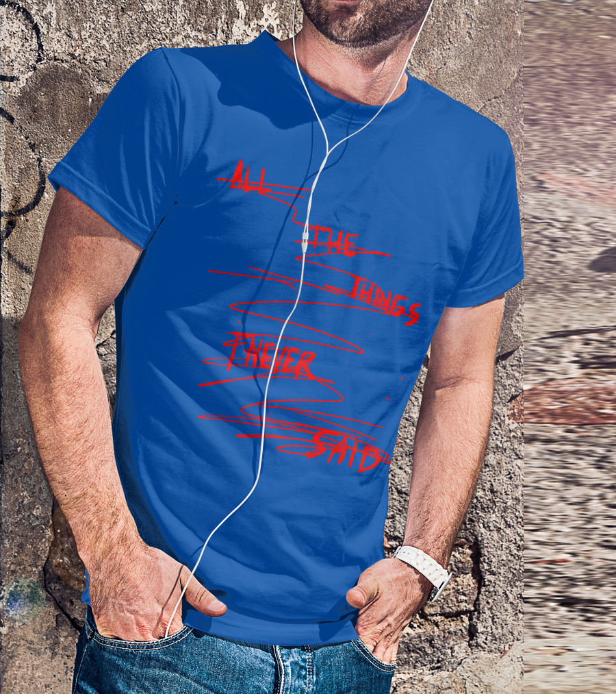 Tate McRae All The Things I Never Said Merch T-Shirt