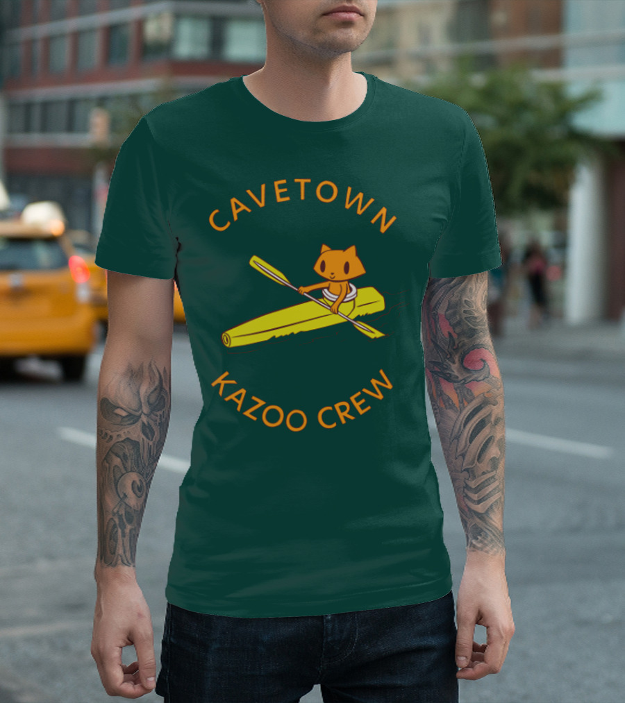 Cavetown Kazoo Crew Cat in Canoe T-Shirt