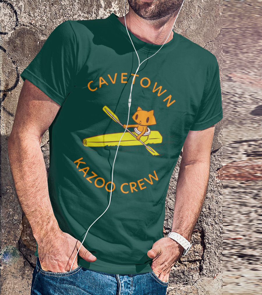 Cavetown Kazoo Crew Cat In Canoe T-Shirt