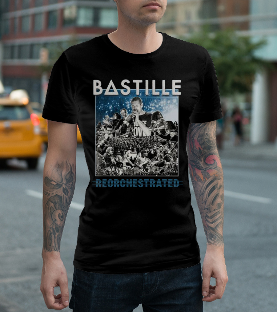 Bastille Reorchestrated Collage T-Shirt
