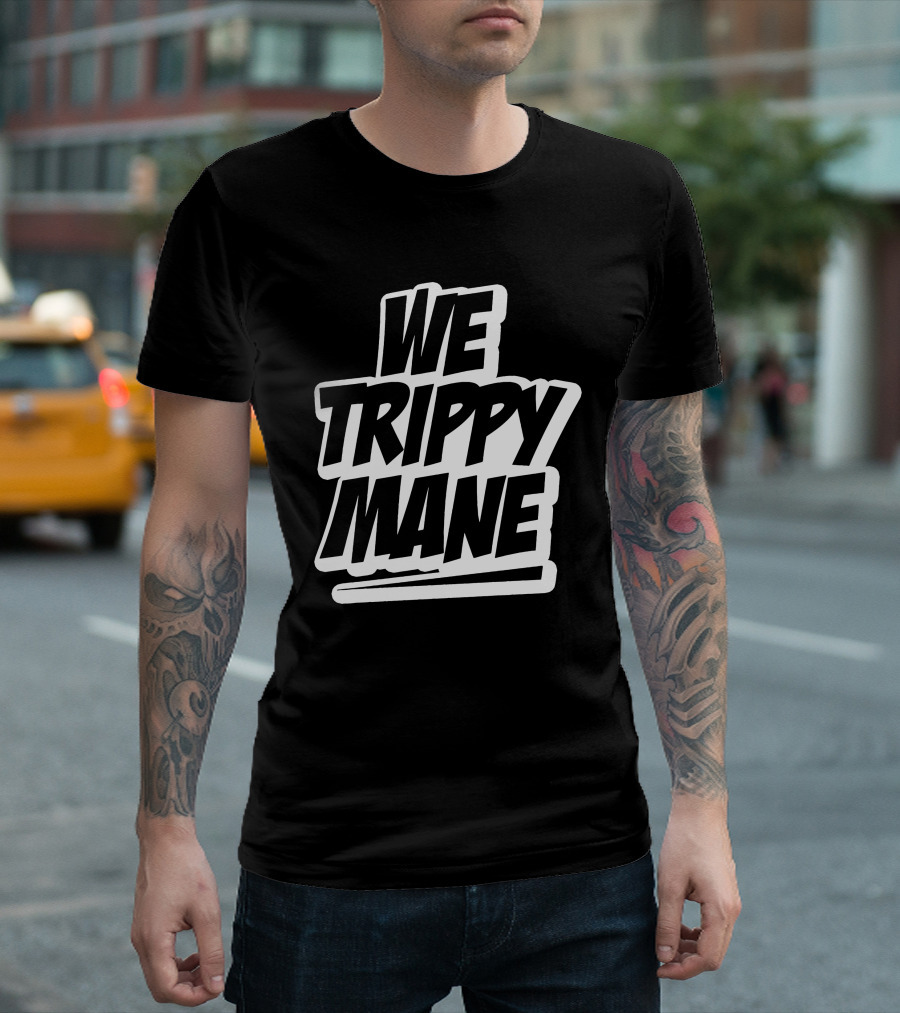 Three 6 Mafia We Trippy Mane Merchandise T-Shirt