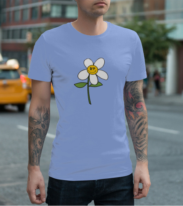 Brennen Taylor Merch Smiling Flower T-Shirt