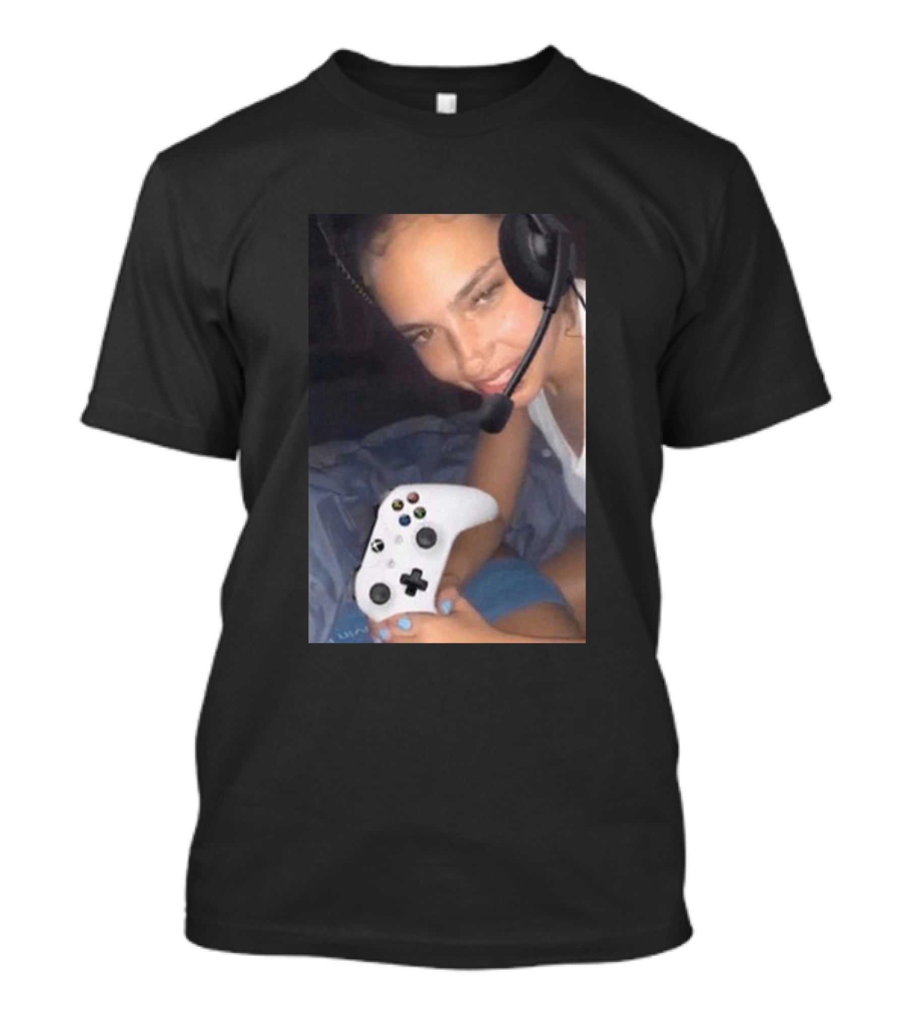 Ash Kaashh Merch Gamer Headset Controller T-Shirt