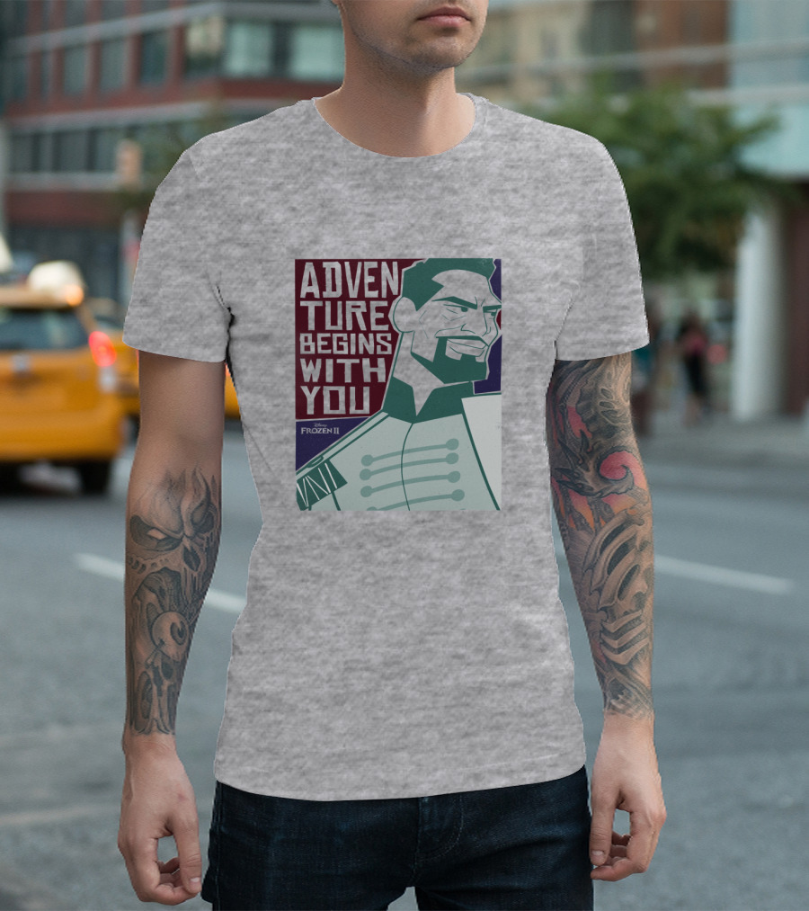 Disney Frozen 2 Adventure Begins With You Matthias T-Shirt