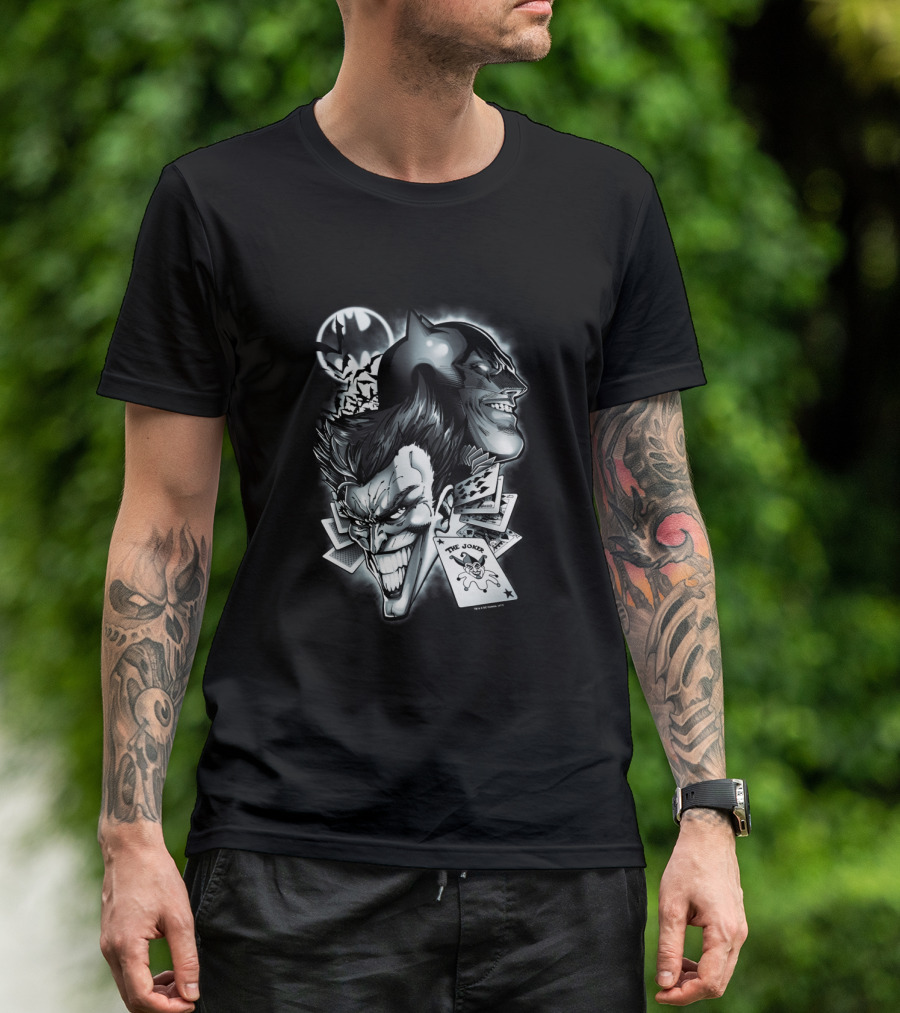 Batman Joker Playing Cards Archenemies T-Shirt