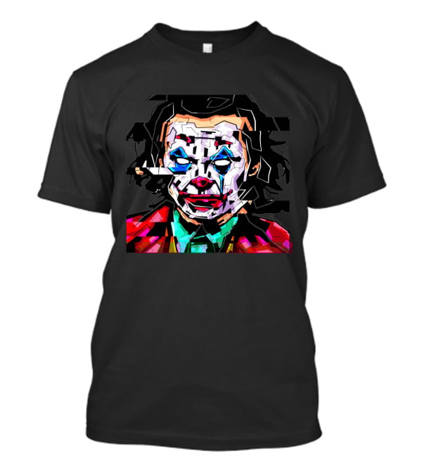 Gotham Joker Am I Crazy Or Is It Just Me Funny Joke Clown Face T-Shirt