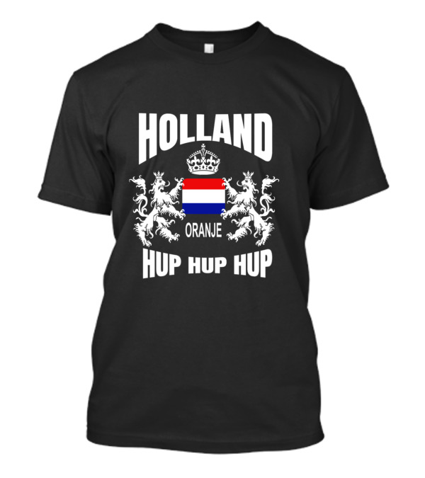 Holland Oranje Hup Hup Hup Netherlands Flag Soccer Jersey T-Shirt