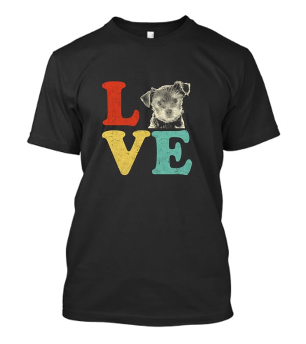 LOVE My Yorkshire Terrier Dog Lovers T-Shirt