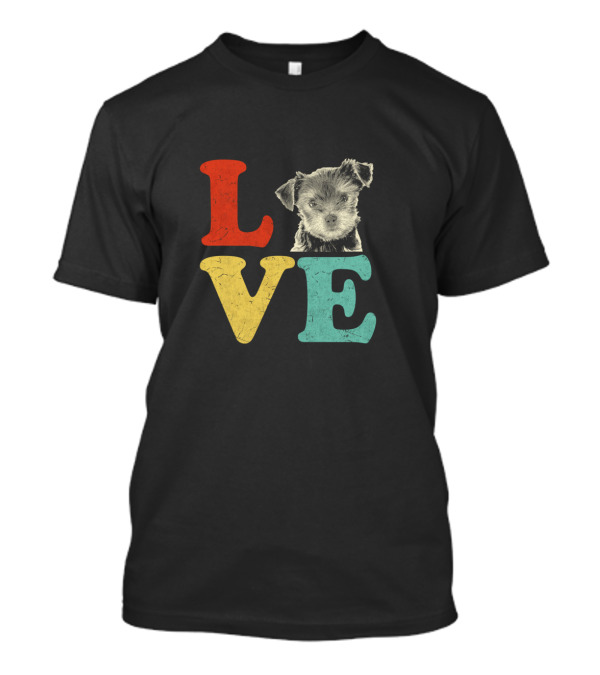LOVE My Yorkshire Terrier Dog Lovers T-Shirt