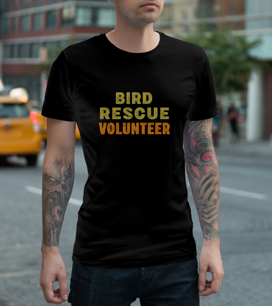Bird Rescue Volunteer Wildlife Animal Helper T-Shirt