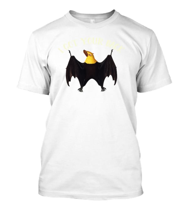 Wildlife Humor I Got Your Back Bat Hanging T-Shirt
