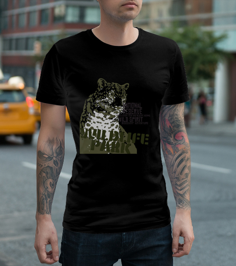 Wildlife Park National Reserve Wild Spirit Discover Adventure T-Shirt