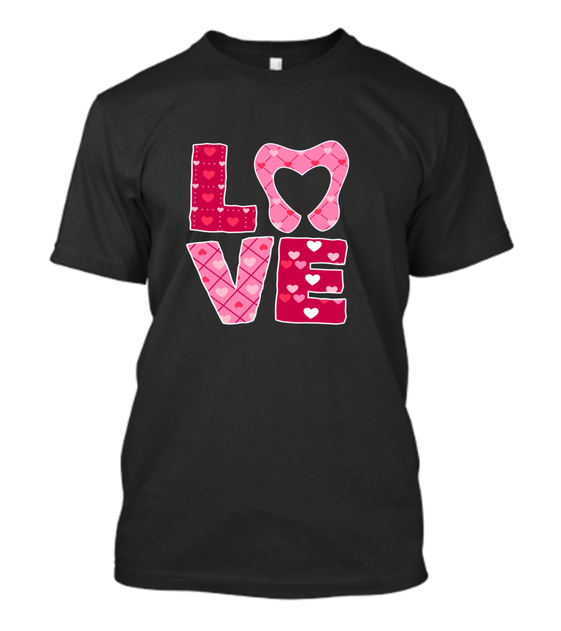 LOVE Tooth Heart Dentistry Dentist Valentine T-Shirt