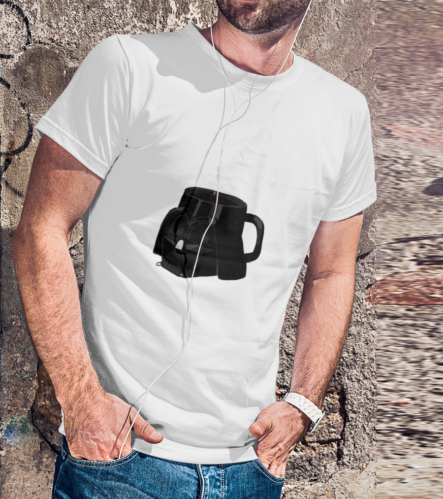 Darth Vader I Like My Coffee On The Dark Side T-Shirt