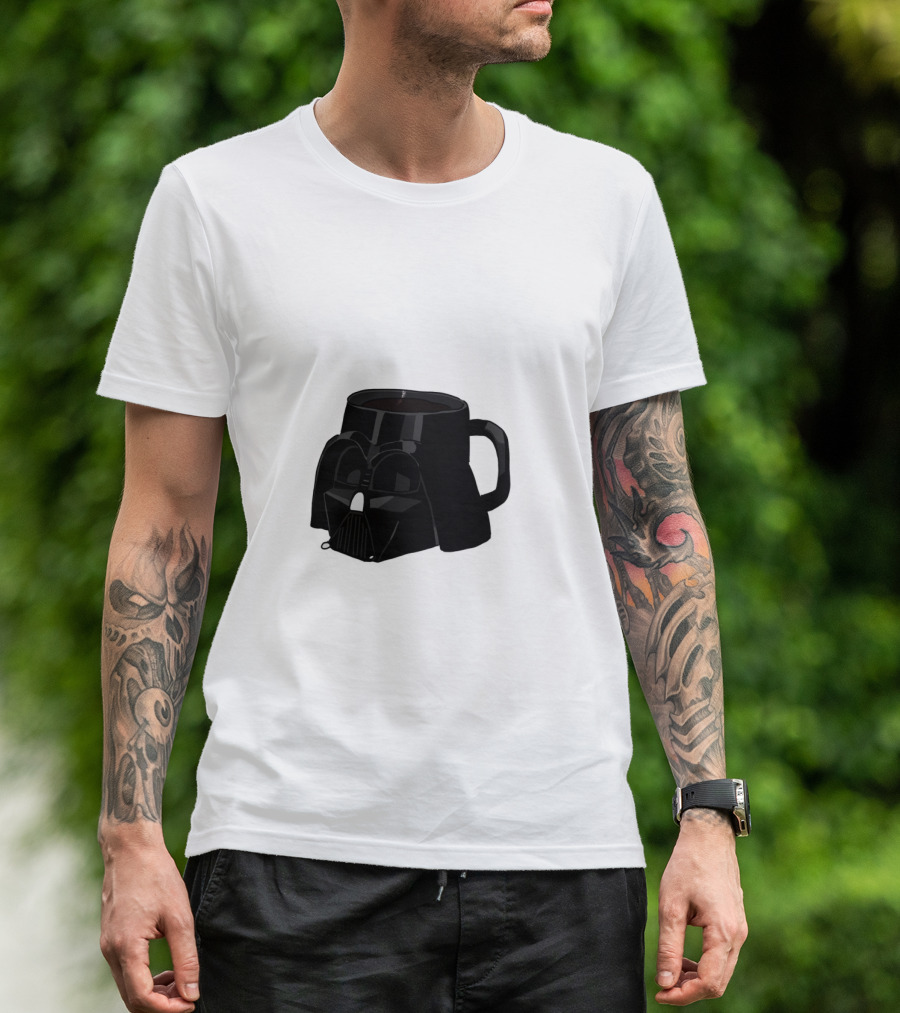 Darth Vader I Like My Coffee On The Dark Side T-Shirt