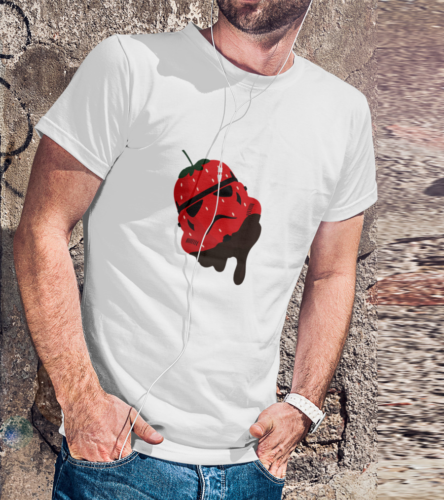 Star Wars Stormtrooper Chocolate Dipped Strawberry T-Shirt