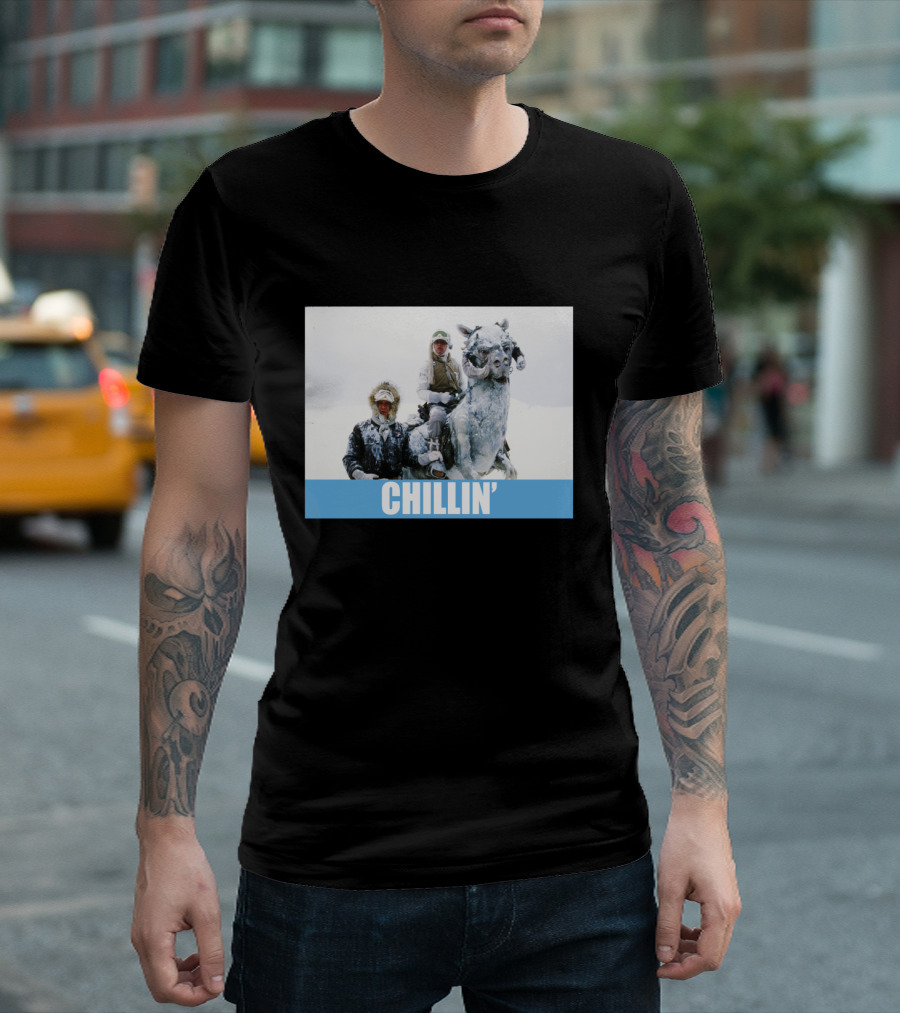 Star Wars Tauntaun Snow Chillin' T-Shirt