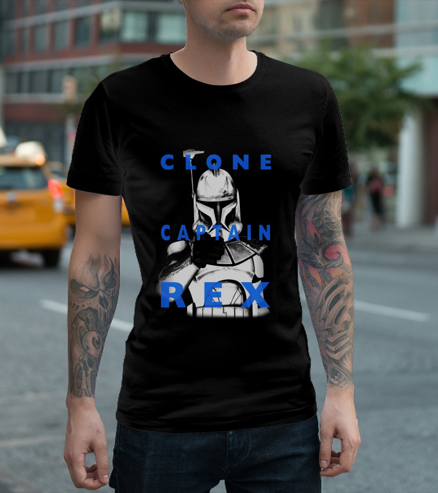 Star Wars The Clone Wars Clone Captain Rex T-Shirt