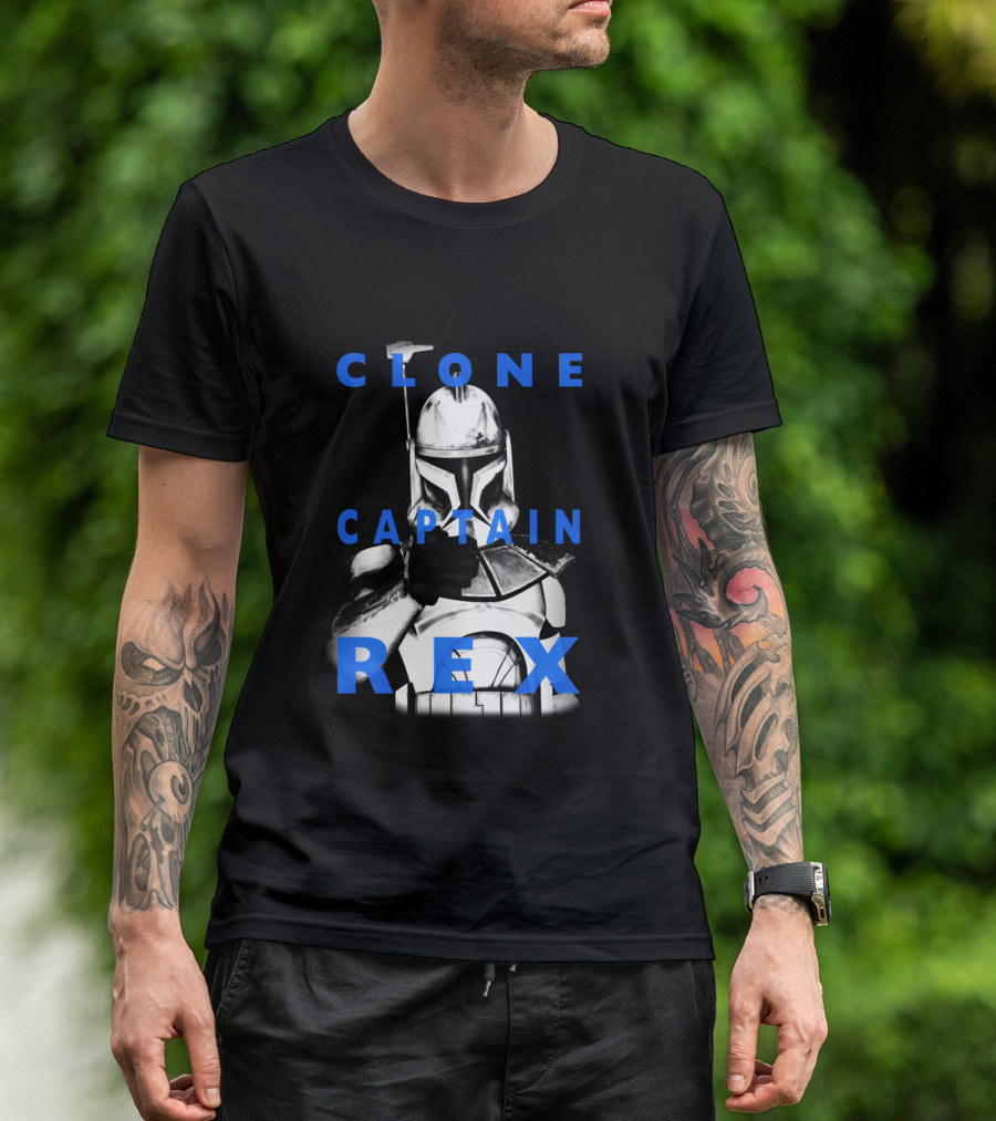 Star Wars The Clone Wars Clone Captain Rex T-Shirt