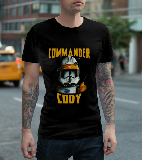 Commander Cody The Clone Wars Big Face T-Shirt
